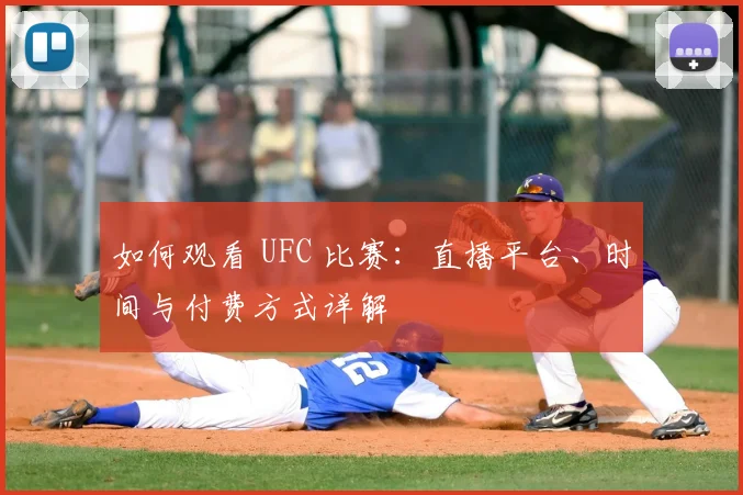 如何观看 UFC 比赛:直播平台、时间与付费方式详解
